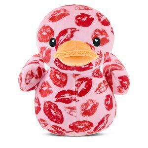Quackerz Duck Kiss Lips 7" Plush Valentines Day Way To Celebrate